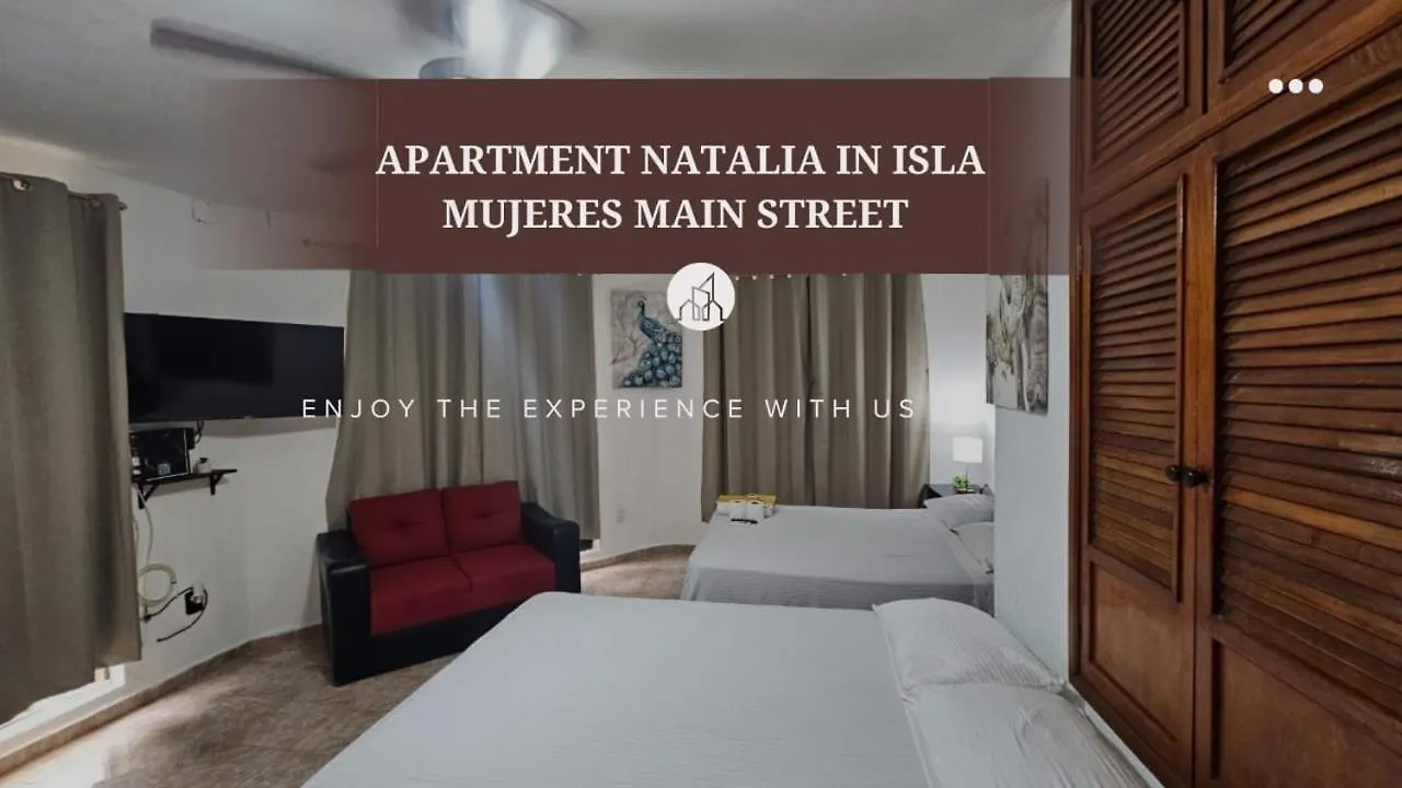 Apartment Natalia In Isla Mujeres Main Street Mexico